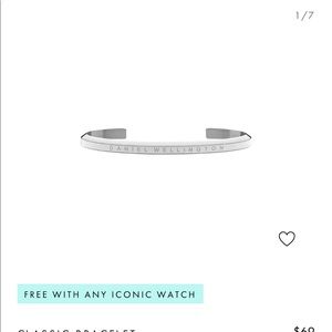 Daniel Wellington Silver Bangle